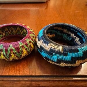 Werregue Colombian handwoven cuff bracelet